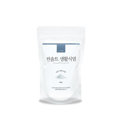 썬솔트 국내산 명품 용융 소금 생활 식염 미FDA 승인 순도 99.9% 사은품 증정