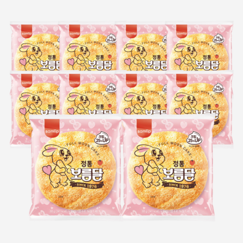 [도도나몰] 삼립 정통 보름달 85g, 10개