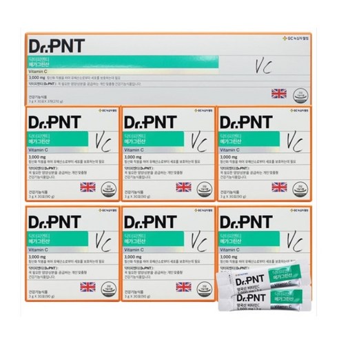 닥터피엔티 메가그린산 고용량 비타민C 3000mg