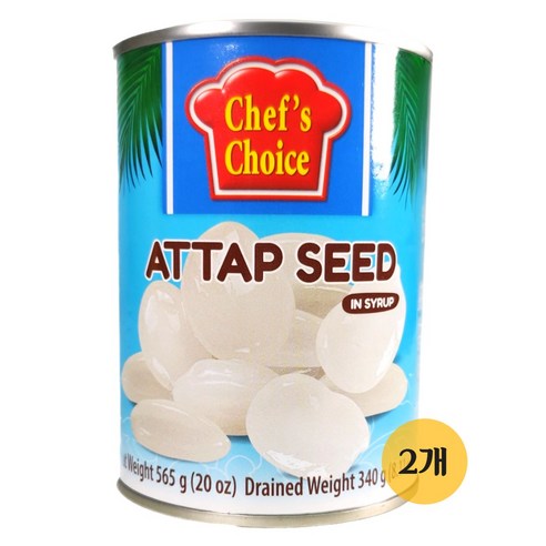 쉐프스초이스 니파팜 통조림 / Chef's Choice Attap Seed