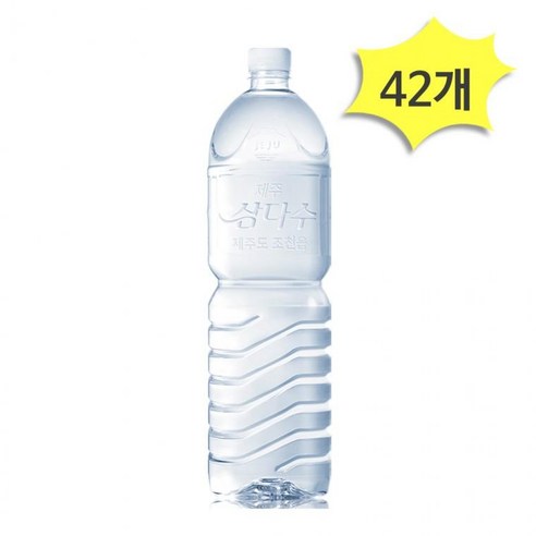 제주삼다수 무라벨 2L X 42개 생수, 2L, 42개