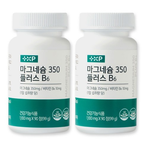 플러스엑스팜 마그네슘 350 플러스 B6 고함량, 180회분, 1세트