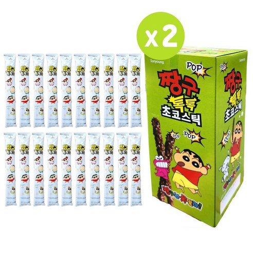 짱구 톡톡 초코스틱 360g 막대과자