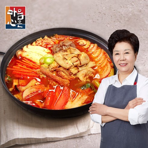 [마음심은] 배윤자 푸짐한 소곱창전골 800g, 4팩