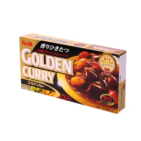 에스앤비 골든카레 매운맛, 198g, 2개
