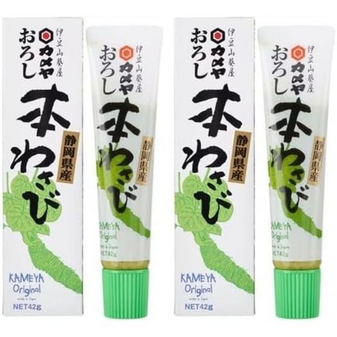 카메야 혼 와사비 시즈오카현산 100% 42g 2개