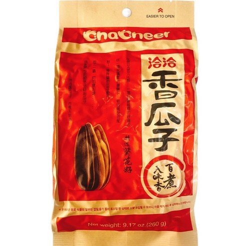 <동성무역> 중국 해바라기씨 챠챠 오향맛  260g 3개
