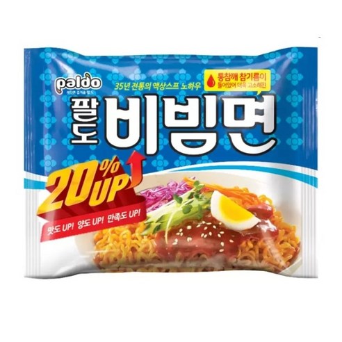 팔도비빔면 156g x 20개, 20개