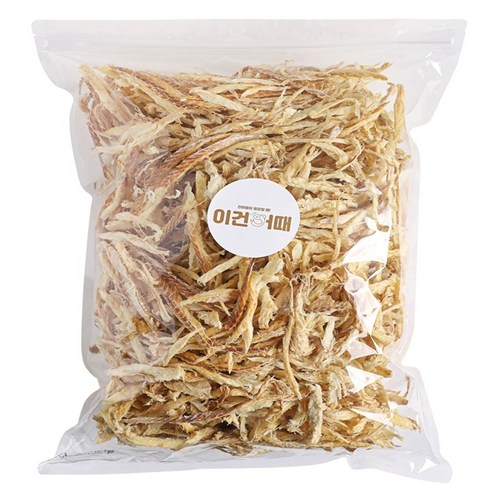 이건어때 자연건조 부드러운 고단백 황태채, 500g, 1개