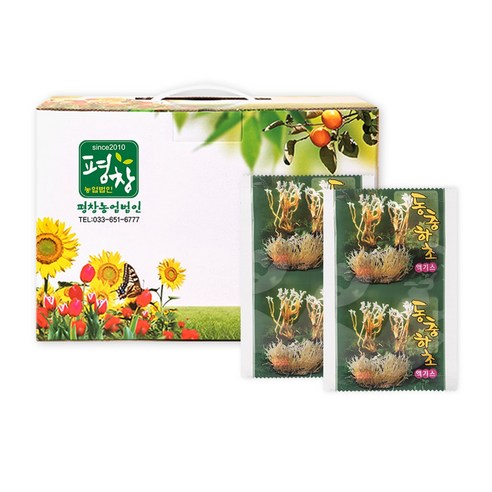 [평창농업법인] 동충하초100% 눈꽃동충하초즙(120mlX50팩)