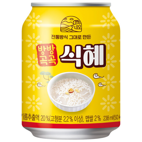 자연과사람들 전통식혜(정식품), 96캔, 238ml