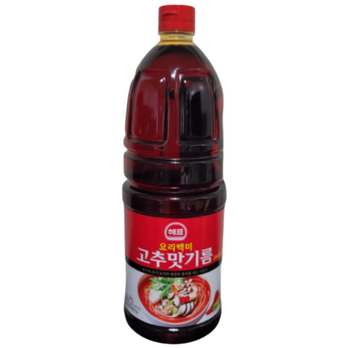 해표 요리백미 고추맛기름