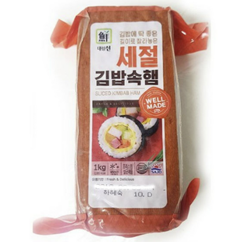 대림선 세절김밥속햄 1kg, 1kg, 1팩