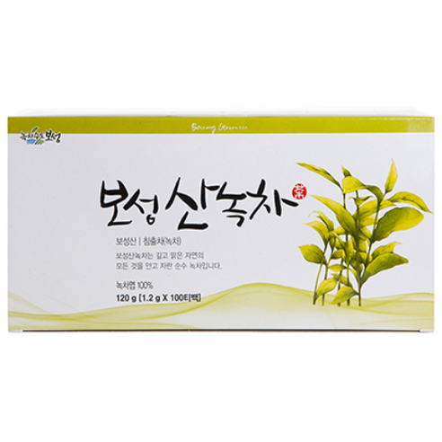 녹차수도보성 보성 산 녹차 티백, 1.2g, 100개입, 1개