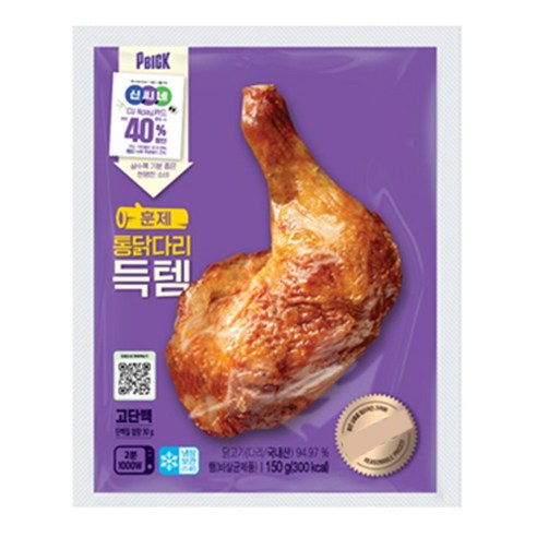 통닭다리득템훈제 150g x 4개