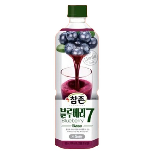 참존 블루베리원액 (835ml X 12개) 음료베이스PET 과일음료 대용량 업소용, 12개, 835ml