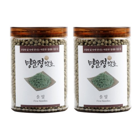 명문정약초 국산 솔잎환, 300g, 2개
