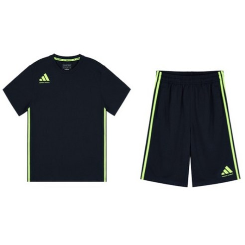 아디다스 3S 여름2PCS (NAVY)