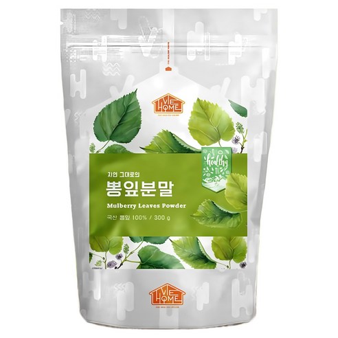 건강한우리집비옴 자연 그대로의 뽕잎 분말 300g