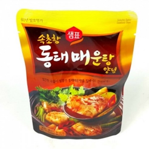 쿠팡! 샘표 동태매운탕 양념 140g