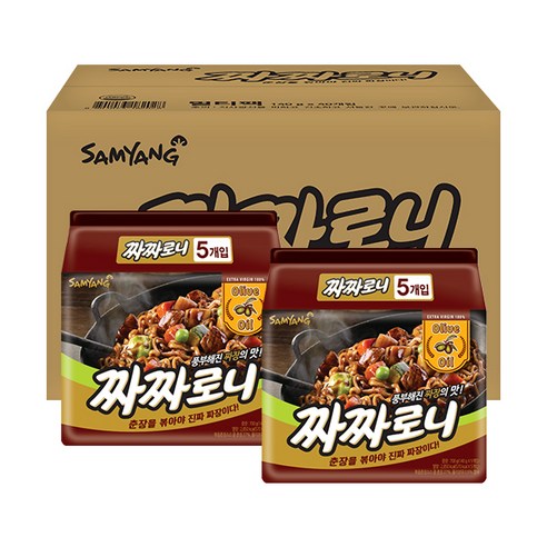 삼양식품 삼양 짜짜로니 140g, 40개