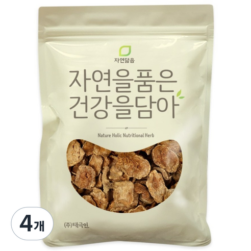 자연닮음 국산 볶은 돼지감자 차, 1kg, 1개입, 4개