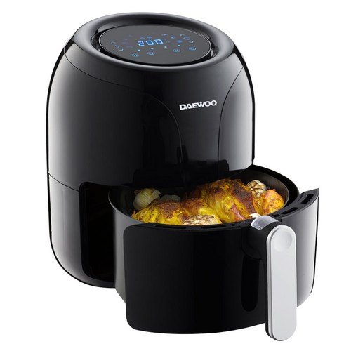 대우 디지털 에어프라이어 3.5L 원형, DEF-D350E, 블랙