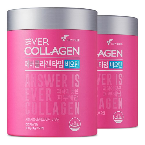 에버콜라겐 타임 비오틴, 150g, 2개
