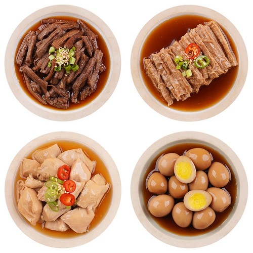 모두의집밥 대표 수제 장조림 4+4 맛보기 소고기장조림 메추리알장조림 닭가슴살장조림 돼지고기장조림 총8팩, 1세트, 1.76kg