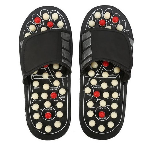 지압 마사지 슬리퍼, M(260-270MM), 1개