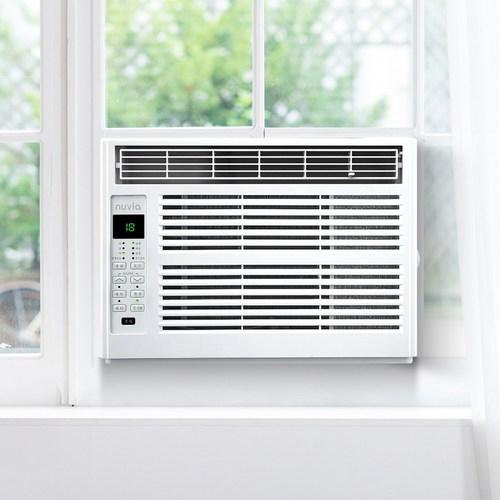 누비아 창문형 에어컨 NWA-5000E 냉방 제습 미니 소형 원룸 제트엔진 친환경 초고속냉각 실외기없는