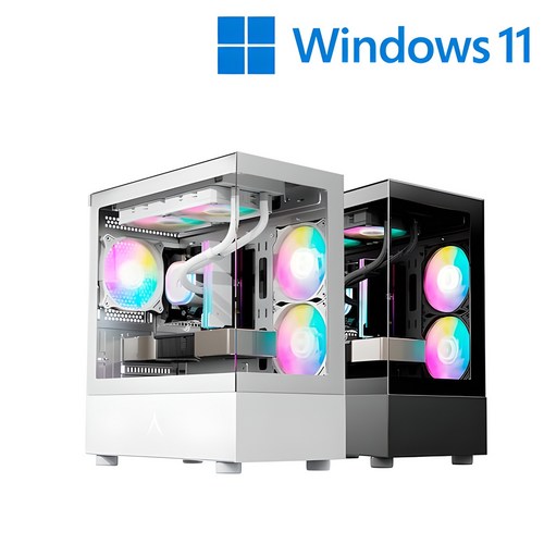 보아스컴퓨터 조립컴퓨터 조립PC 게이밍PC 게임용 컴퓨터 본체 롤 오버워치 피파 배그 배틀그라운드 펠월드 디아블로 데스크탑 고사양PC, R5 7500F, 지포스 RTX 4060 Ti, 32GB, 1TB, WIN11 Home