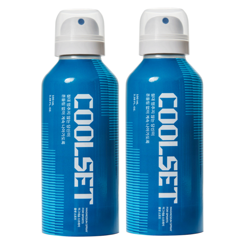 케어플리 쿨셋 마그네슘 스프레이, 2개, 100ml