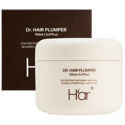 하아르 계란유래 단백질 닥터헤어플럼퍼 헤어팩 트리트먼트, 1개, 150ml