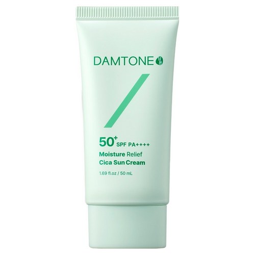 담톤 저자극 눈시림없는 클리닉개발 순한 수분진정 백탁없는 발림성좋은 선크림 SPF50+ PA++++, 1개, 50ml