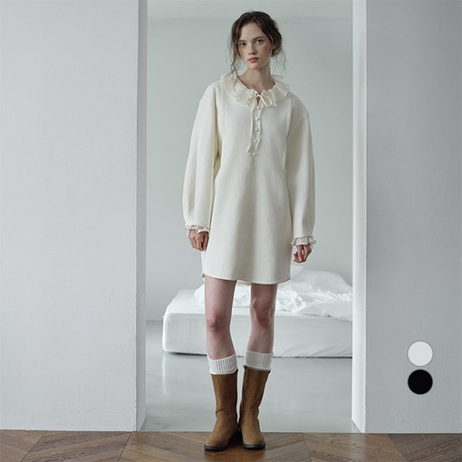 쥬시쥬디 여성용 러플탈착볼륨원피스 JZOP721E