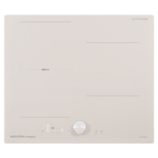 나비엔매직 전기레인지 인덕션 3구 베이지, ERI5053AF, 빌트인