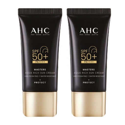 AHC 마스터즈 아쿠아 리치 선크림 SPF50 PA