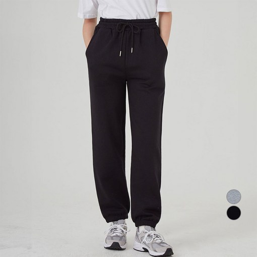 ELLE PARIS 여성용 데일리 기모 조거팬츠