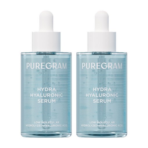 퓨어그램 저분자 히알루론산 세럼 수분 50ml, 50ml, 2개