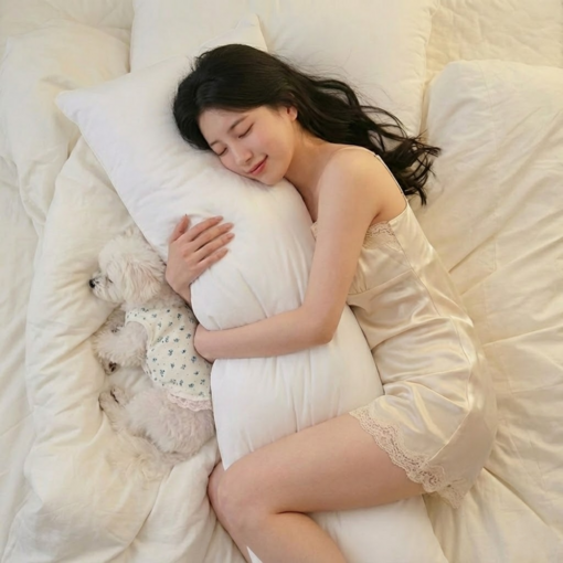 코트니 다키마쿠라 애니 베개 바디필로우 160×50, 화이트