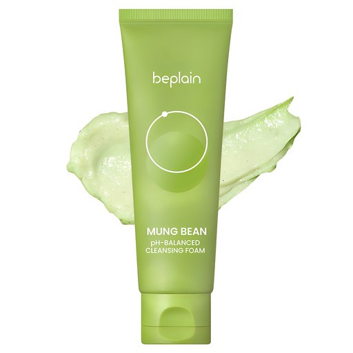 [비건뷰티] 비플레인 녹두 약산성 클렌징폼, 80ml, 1개