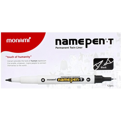 모나미 네임펜 T 트윈타입으로 완벽한 필기를 경험하세요