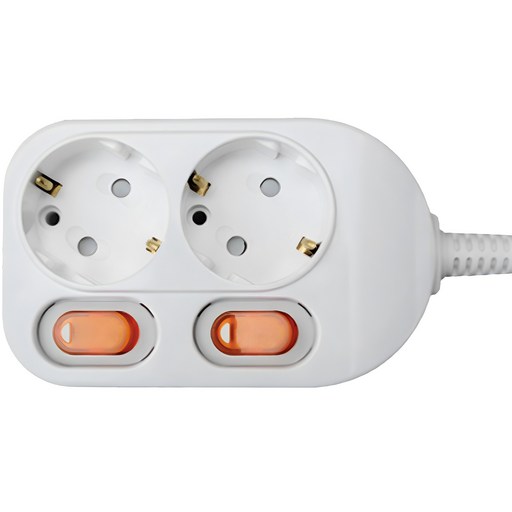 번개표 개별스위치 멀티탭 2구 완벽한 솔루션으로 확장전력량을 증가하세요