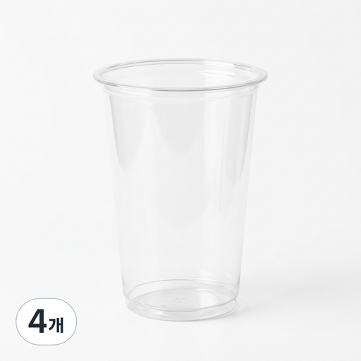 코멧 투명 페트 아이스컵