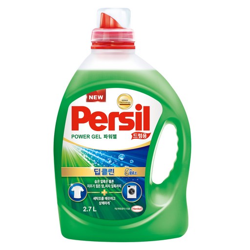 퍼실 딥클린 파워젤 드럼용 액상세제 본품 2.7L 향기로운 세탁의 새로운 기준