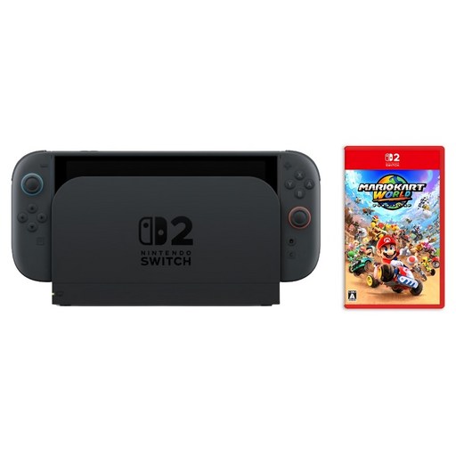 Nintendo 任天堂 SWITCH 台灣公司貨 NS2 Switch 2 主機 + 瑪利歐賽車世界遊戲片 原廠保固一年