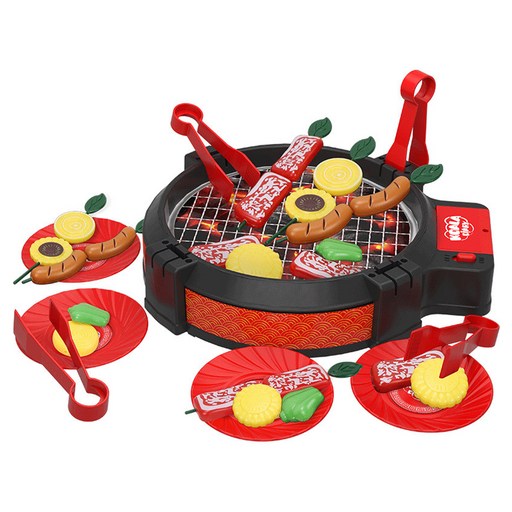 PLAYFUL TOYS 頑玩具 電動彈跳烤肉爐, 多色, 1組