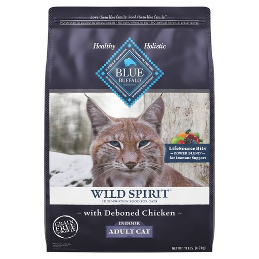 블루버팔로 인도어 어덜트 캣 건식사료, 닭, 4.9kg, 1개