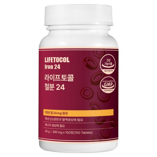 라이프토콜 철분 24 45g